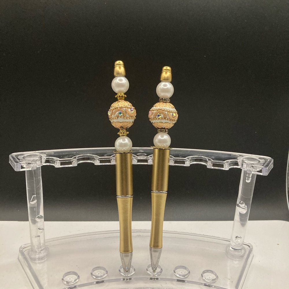Gold Jeweled Pens